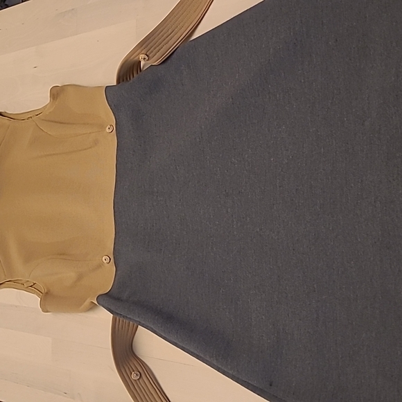 EUC 1950s/60s Cabot Vintage 100% Pure Virgin Wool Belted Dress Set - Picture 14 of 17